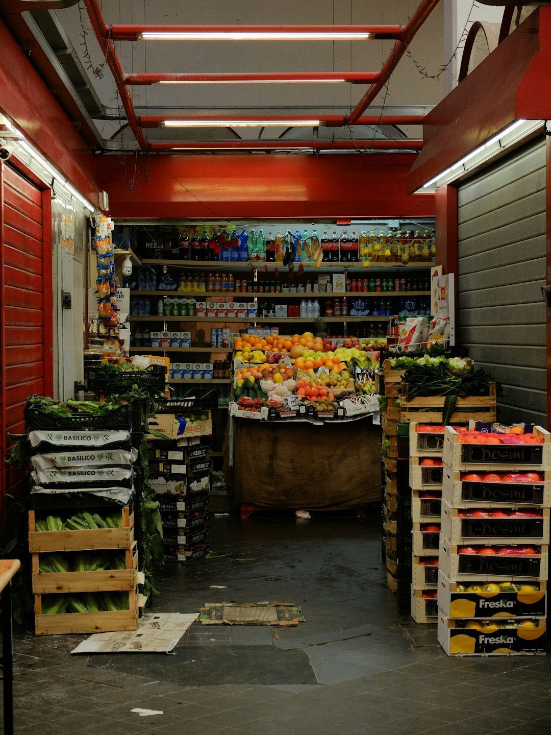 Kirana Store Shelves